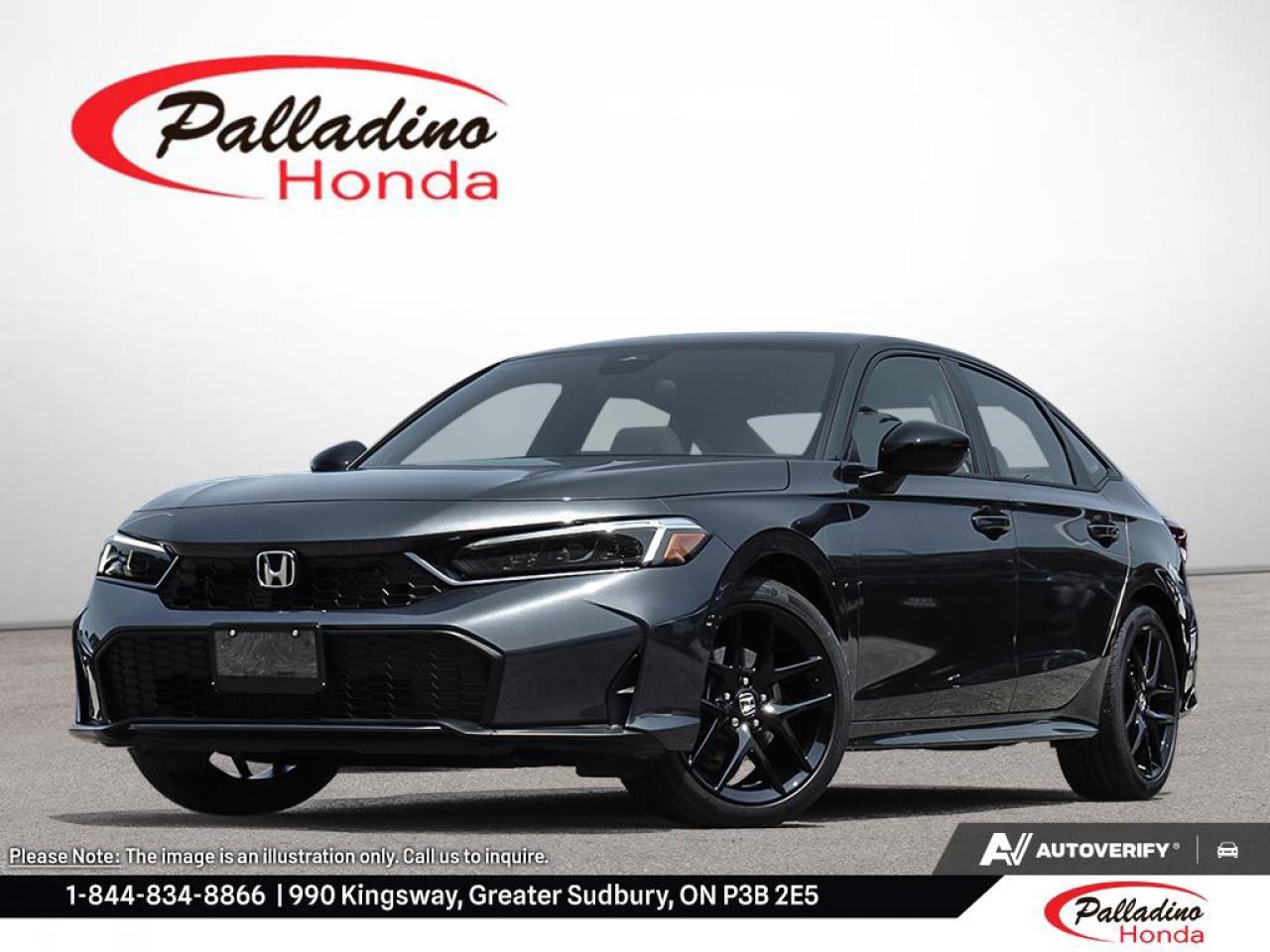 New 2026 Honda Civic Hybrid SPORT for sale in Greater Sudbury, ON