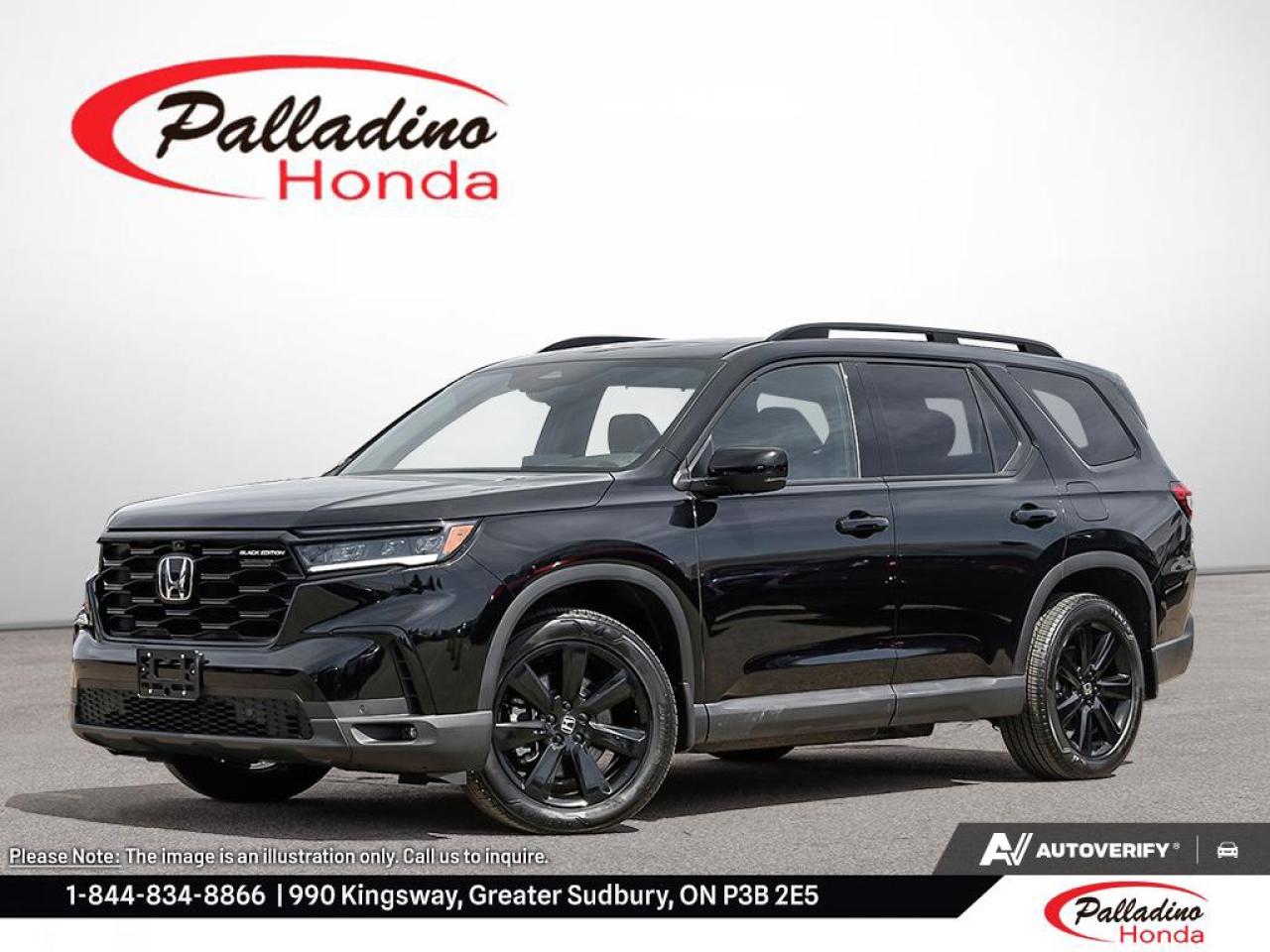 New 2025 Honda Pilot Black Edition for sale in Greater Sudbury, ON
