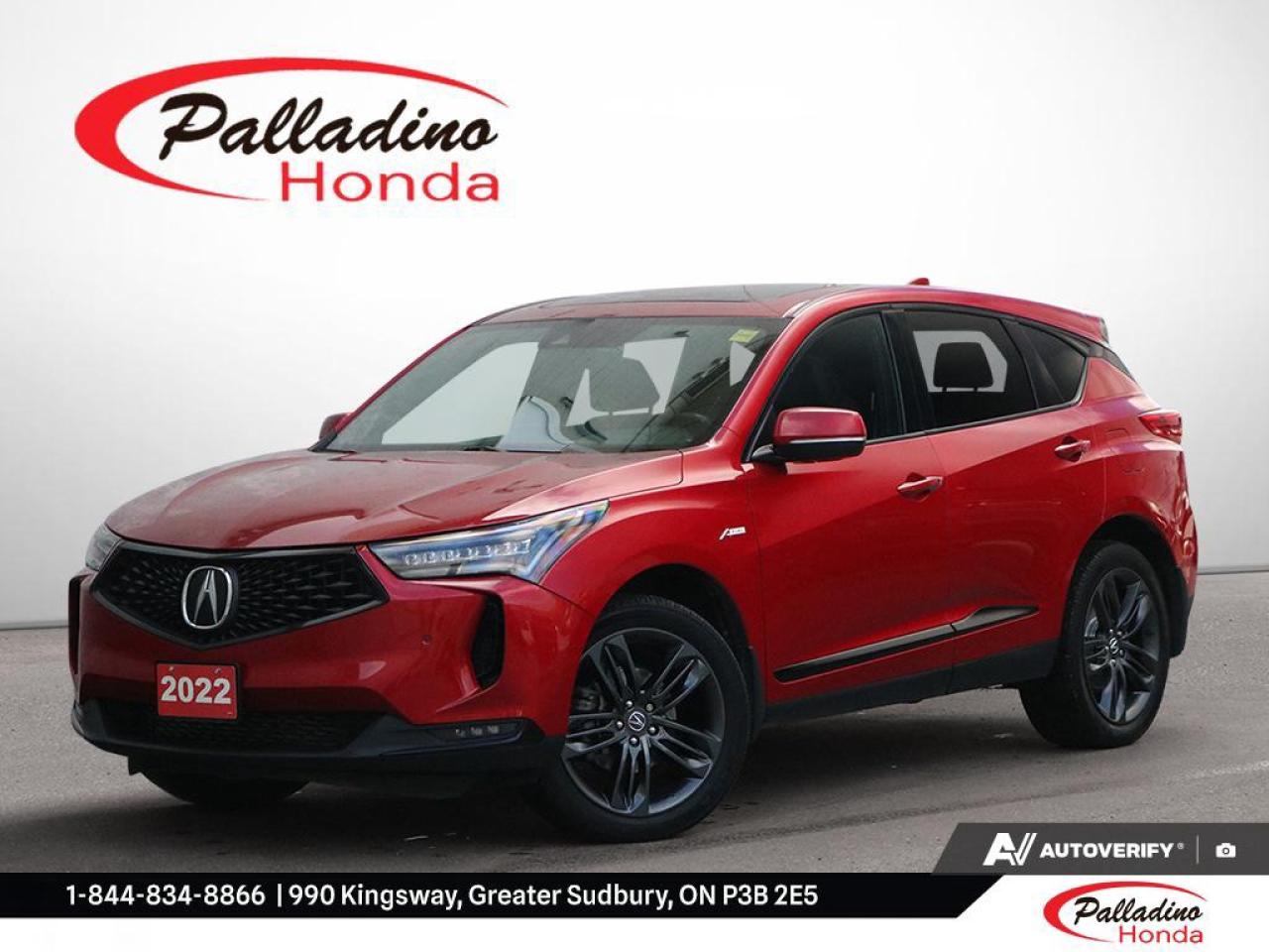 Used 2022 Acura RDX A-Spec for sale in Greater Sudbury, ON