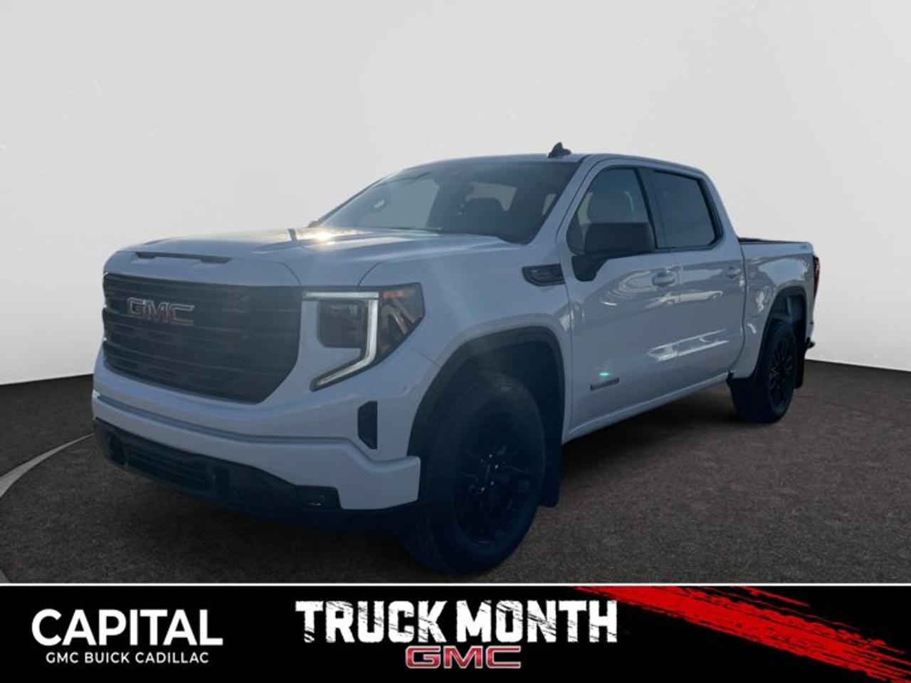This 2026 GMC Sierra 1500 in Summit White is equipped with 4WD and Turbocharged Gas I4 2.7L/166 engine.The Next Generation Sierra redefines what it means to drive a pickup. The redesigned for 2019 Sierra 1500 boasts all-new proportions with a larger cargo box and cabin. It also shaves weight over the 2018 model through the use of a lighter boxed steel frame and extensive use of aluminum in the hood, tailgate, and doors.To help improve the hitching and towing experience, the available ProGrade Trailering System combines intelligent technologies to offer an in-vehicle Trailering App, a companion to trailering features in the myGMC app and multiple high-definition camera views.GMC has altered the pickup landscape with groundbreaking innovation that includes features such as available Rear Camera Mirror and available Multicolour Heads-Up Display that puts key vehicle information low on the windshield. Innovative safety features such as HD Surround Vision and Lane Change Alert with Side Blind Zone alert will also help you feel confident and in control in the Next Generation Seirra.Key features of the Sierra Elevation include: Monochromatic look with black grille and vertical recovery hooks, 20 gloss black painted-aluminum wheels, Available x31 Off-Road package with integrated dual exhaust and all-terrain tires, Keyless open and start, and LED cargo box lighting.Check out this vehicles pictures, features, options and specs, and let us know if you have any questions. Helping find the perfect vehicle FOR YOU is our only priority.P.S...Sometimes texting is easier. Text (or call) 306-801-9090 for fast answers at your fingertips!Dealer License #914248Disclaimer: All prices are plus taxes & fees. See dealer for Details. Dealer Permit # 914248 See dealer for Details.