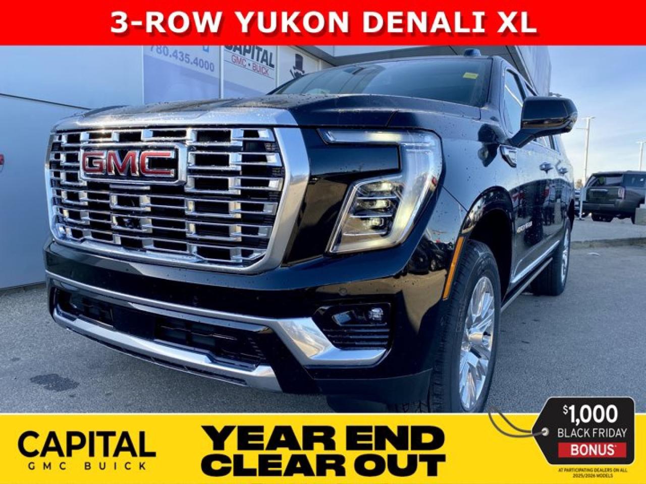 New 2026 GMC Yukon XL Denali 4WD for sale in Edmonton, AB