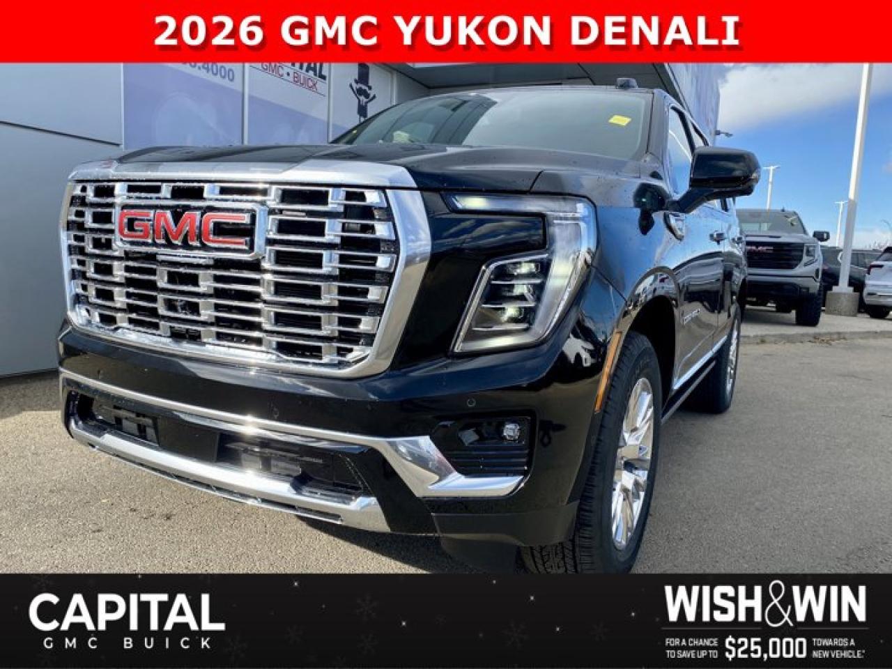 New 2026 GMC Yukon Denali 4WD for sale in Edmonton, AB