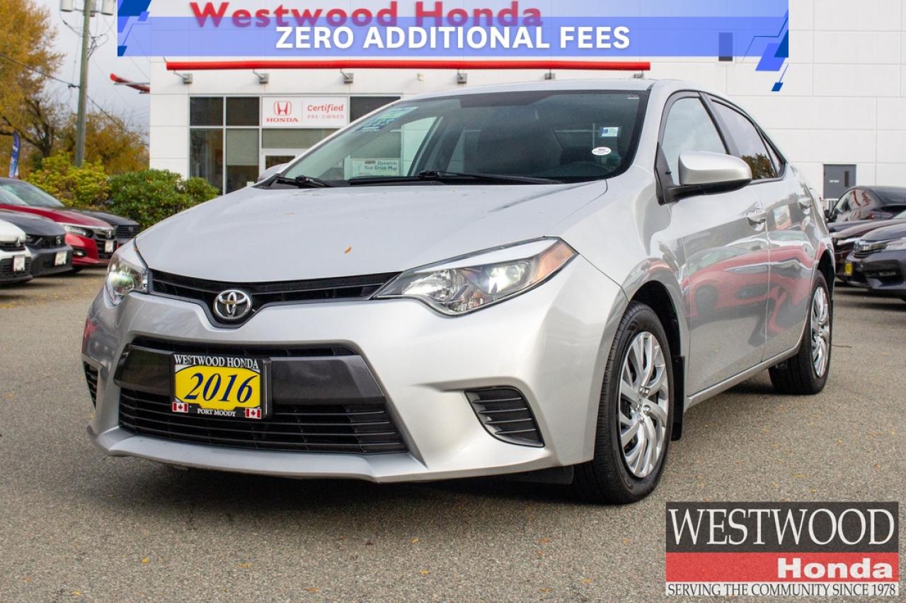 Used 2016 Toyota Corolla CE for sale in Port Moody, BC