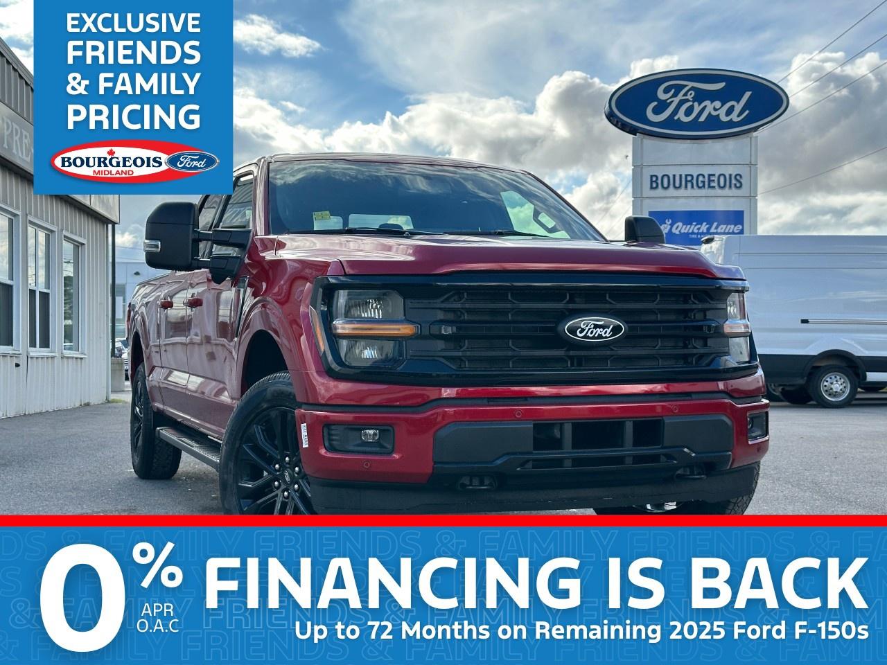 New 2025 Ford F-150 XLT 4WD SuperCrew 6.5' Box for sale in Midland, ON