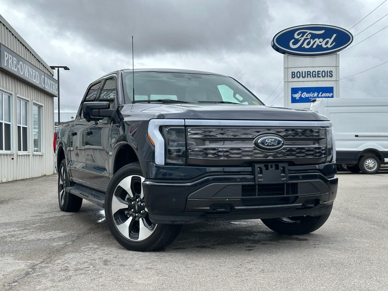Used 2023 Ford F-150 Lightning Platinum 4WD SuperCrew 5.5' Box for sale in Midland, ON