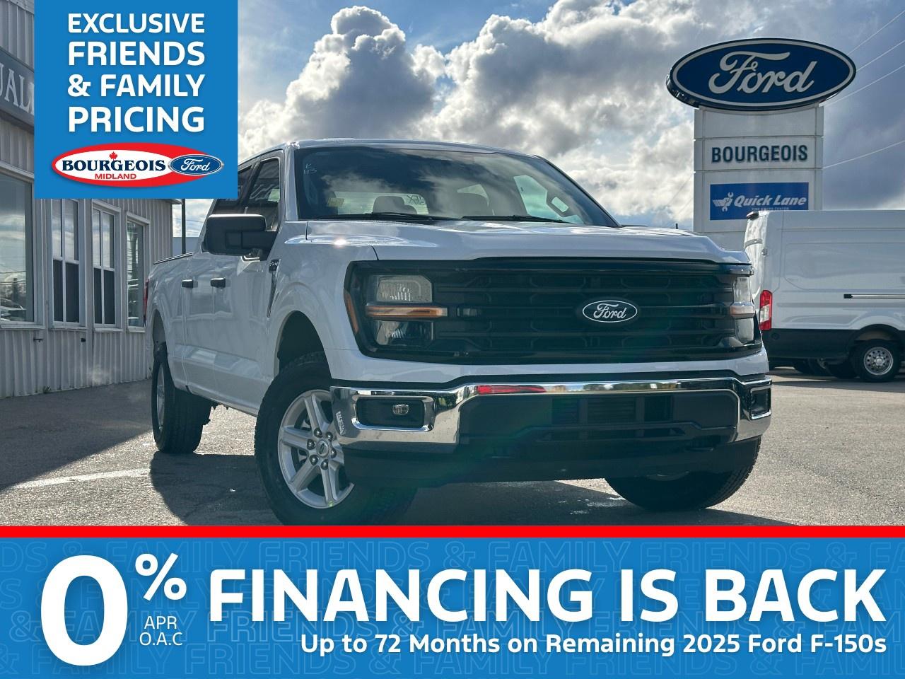New 2025 Ford F-150 XLT 4WD SuperCrew 6.5' Box for sale in Midland, ON