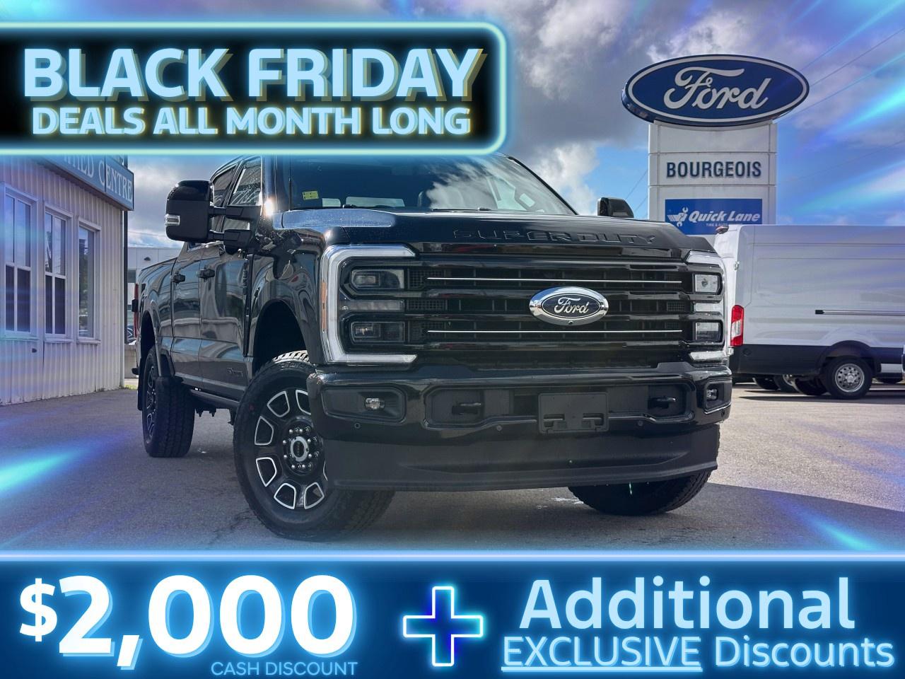 New 2026 Ford F-350 Super Duty SRW PLATINUM 4WD CREW CAB 6.75' BOX for sale in Midland, ON