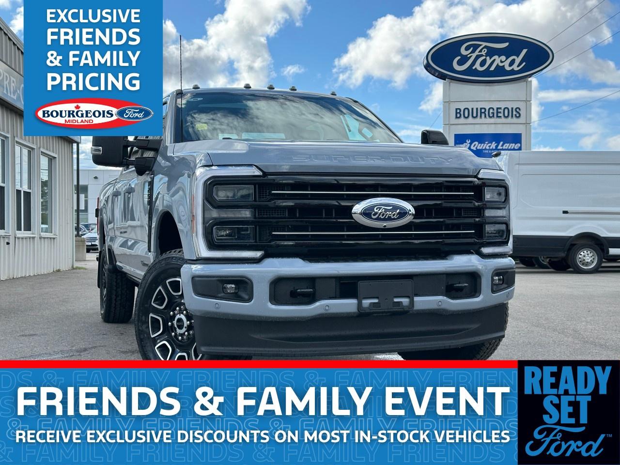 New 2026 Ford F-250 Super Duty SRW PLATINUM 4WD CREW CAB 6.75' BOX for sale in Midland, ON