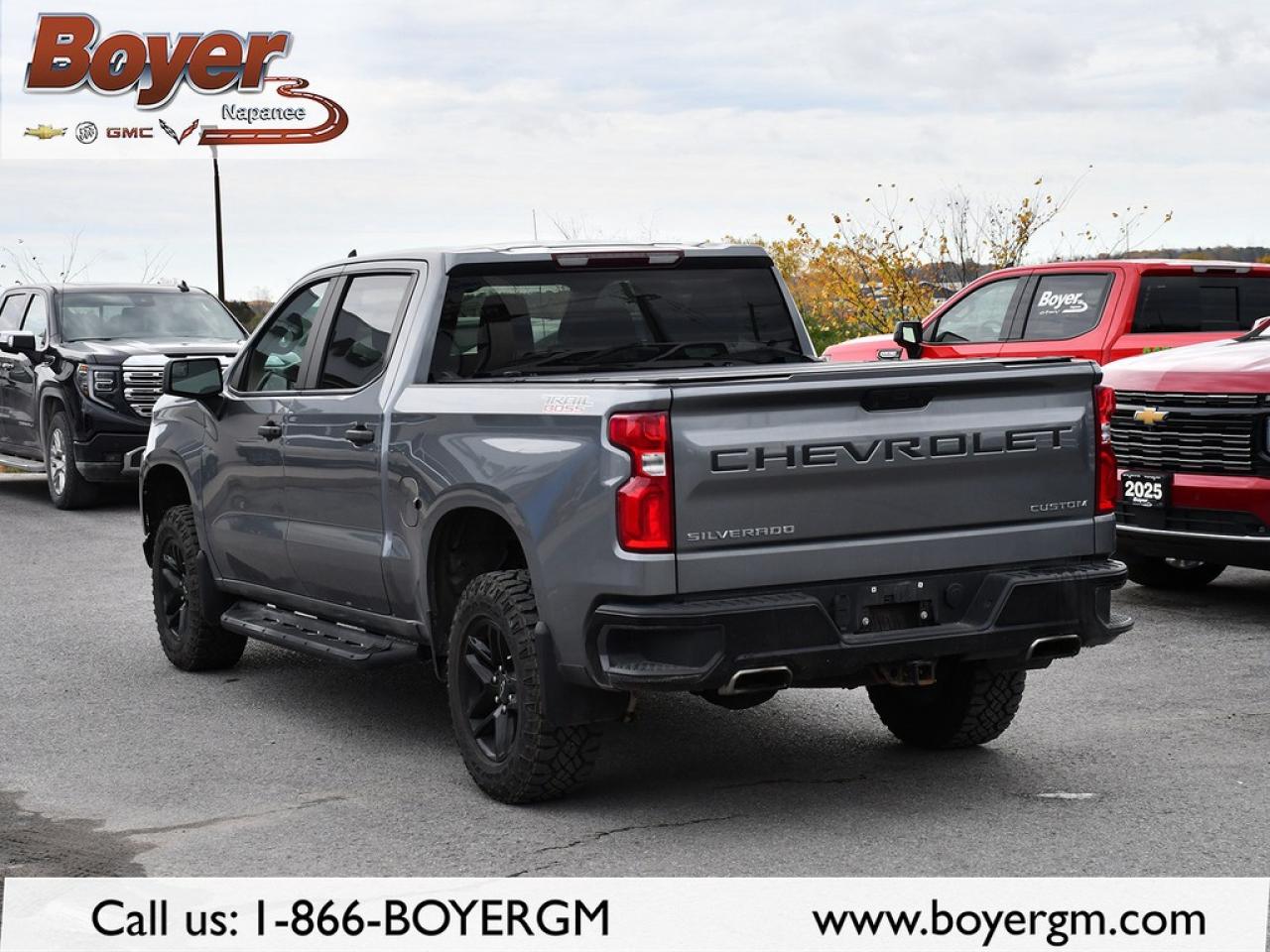 2020 Chevrolet Silverado 1500 Crew Cab Short Box 4-Wheel Drive Custom Trail Boss Photo3