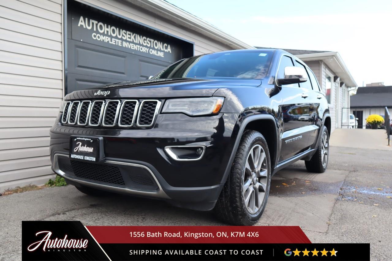 Used 2018 Jeep Grand Cherokee Limited PANORAMIC MOON ROOF - NAVIGATION for sale in Kingston, ON