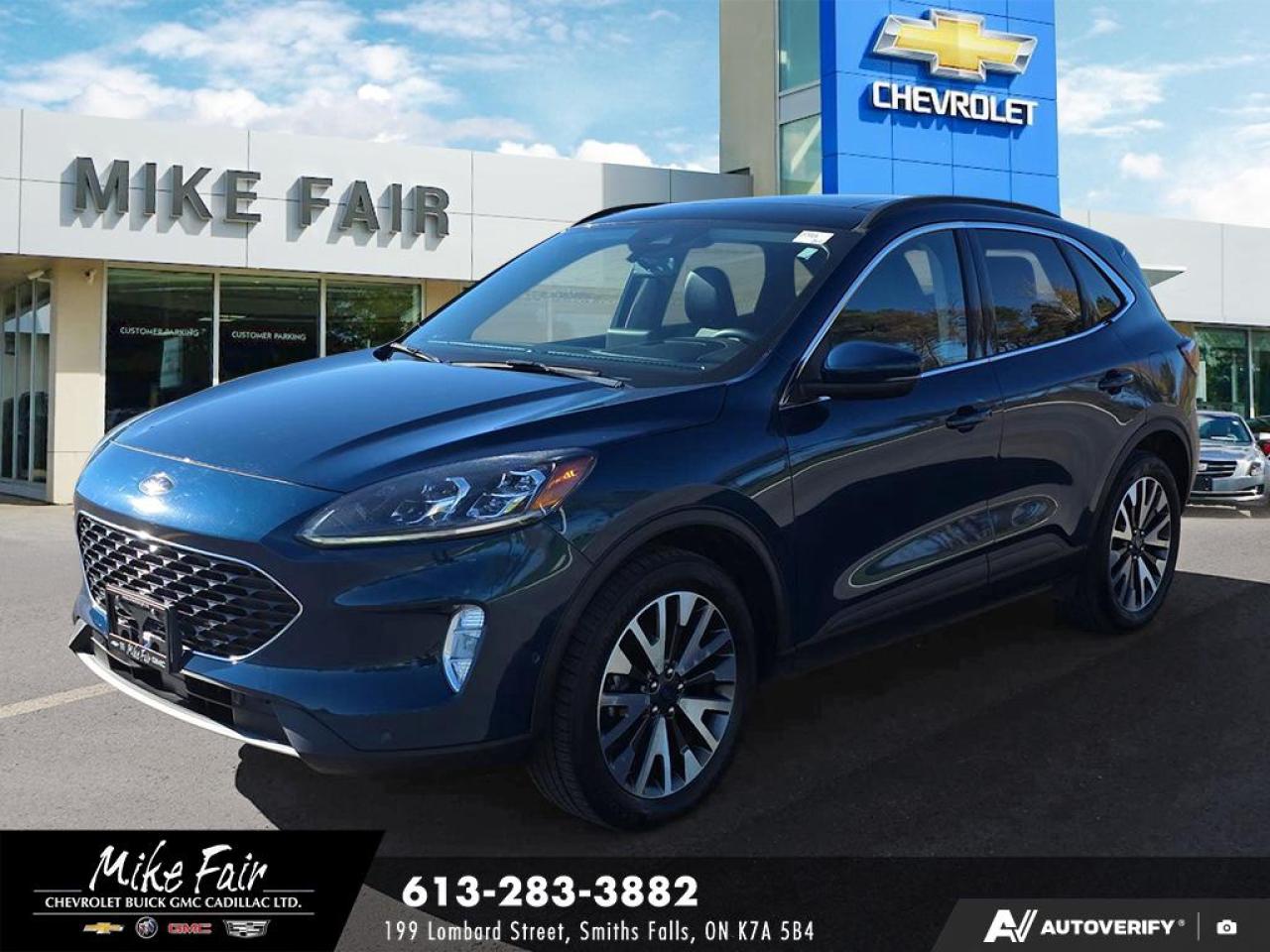 Used 2020 Ford Escape Titanium Hybrid for sale in Smiths Falls, ON