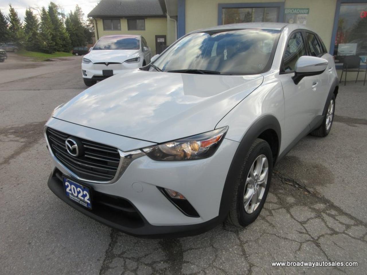 Used 2022 Mazda CX-3 FUEL EFFICIENT TOURING-MODEL 5 PASSENGER 2.0L - DOHC.. SKYACTIV-G-TECHNOLOGY.. SPORT-MODE-SELECT.. HEATED SEATS & WHEEL.. BACK-UP CAMERA.. for sale in Bradford, ON