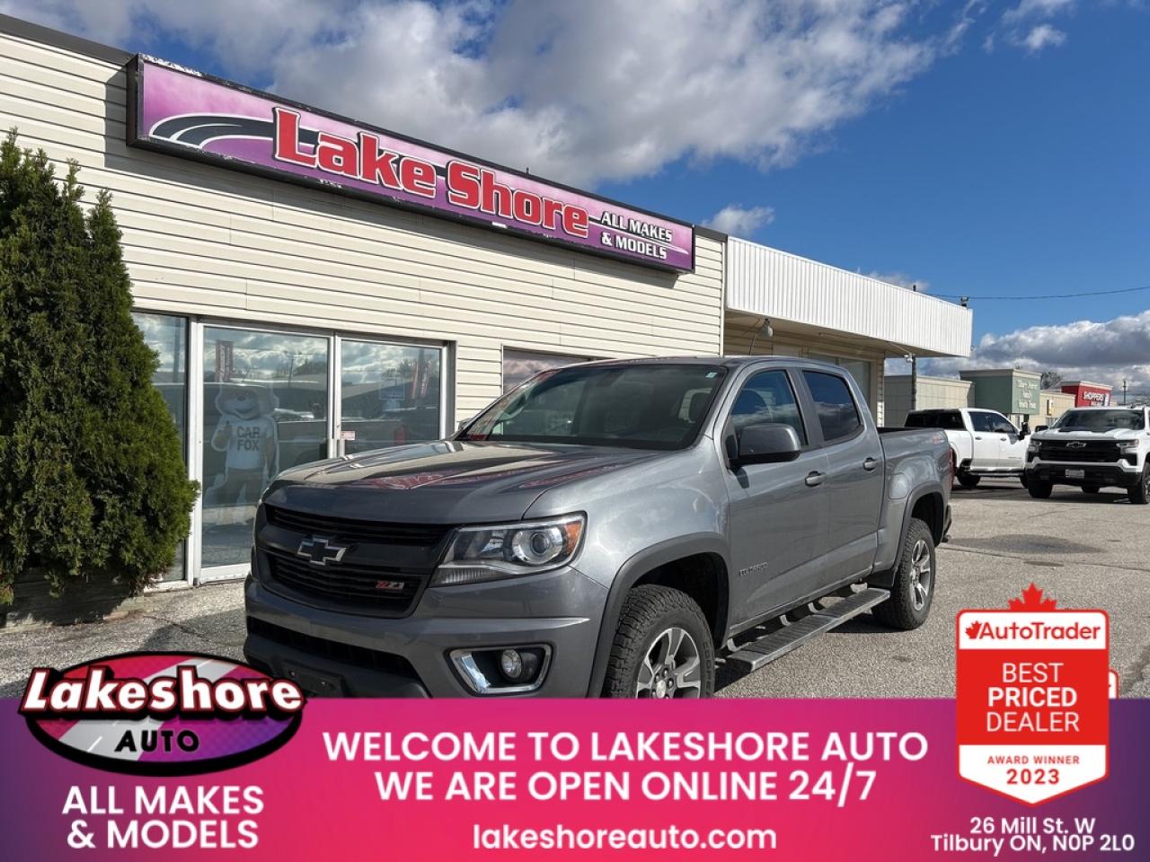 Used 2018 Chevrolet Colorado 4WD Z71 for sale in Tilbury, ON