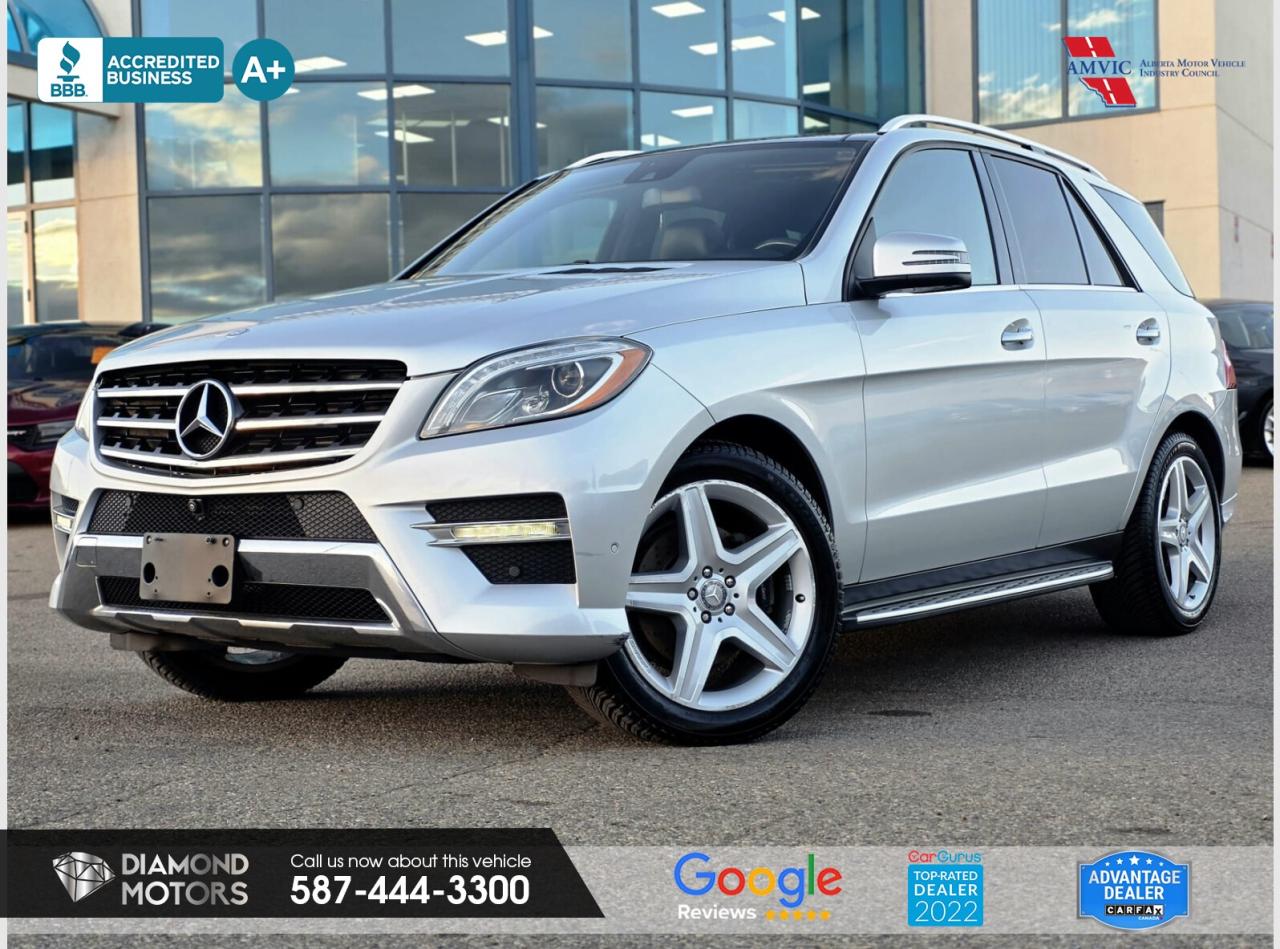 Used 2015 Mercedes-Benz ML-Class ML350 BlueTEC for sale in Edmonton, AB