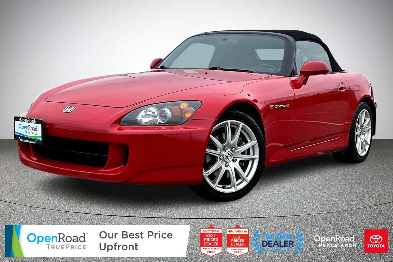 Used 2004 Honda S2000 SFTOP 6MT for sale in Surrey, BC