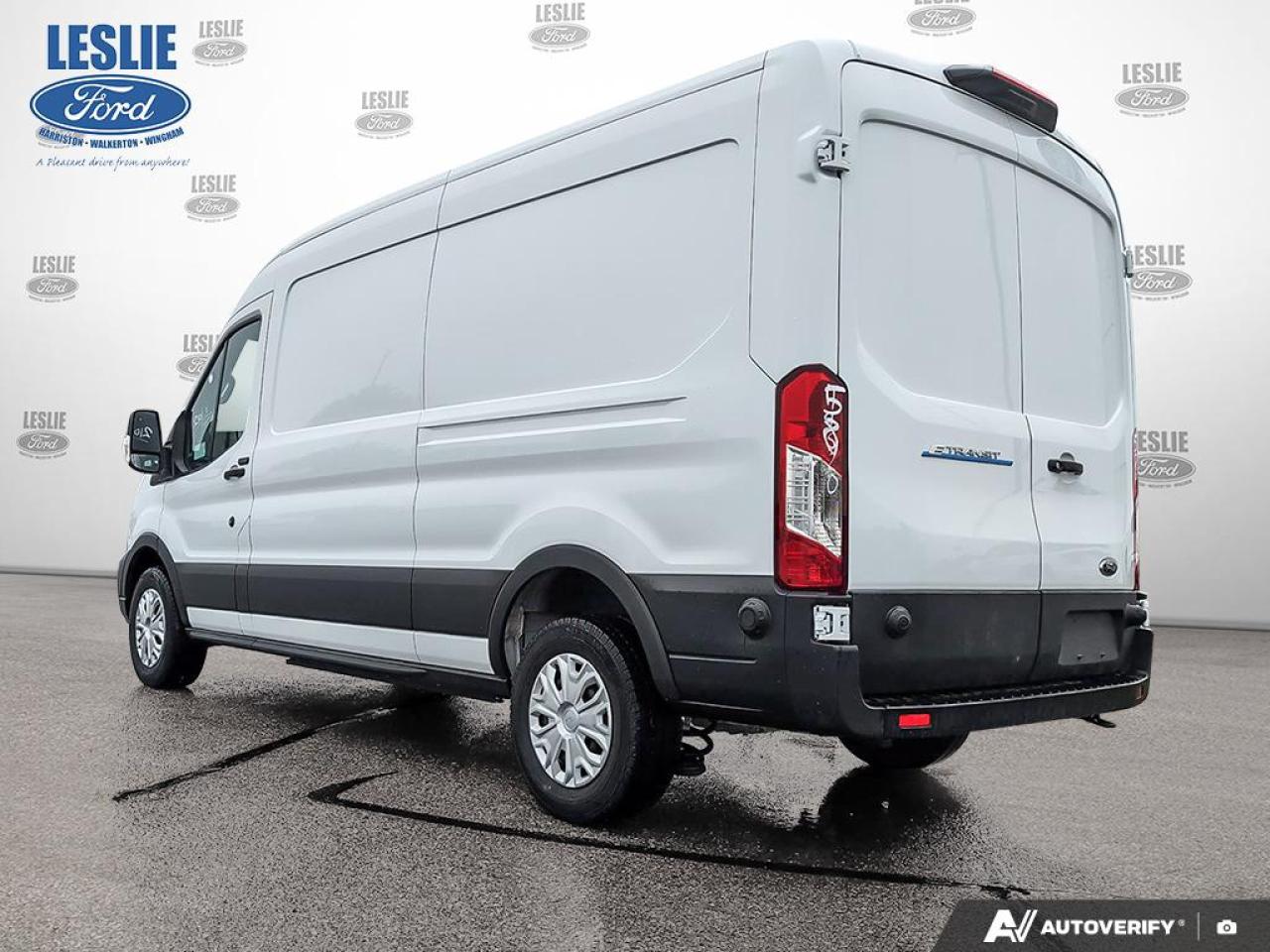 2024 Ford E-Transit Cargo Van Medium Roof Cargo Photo3