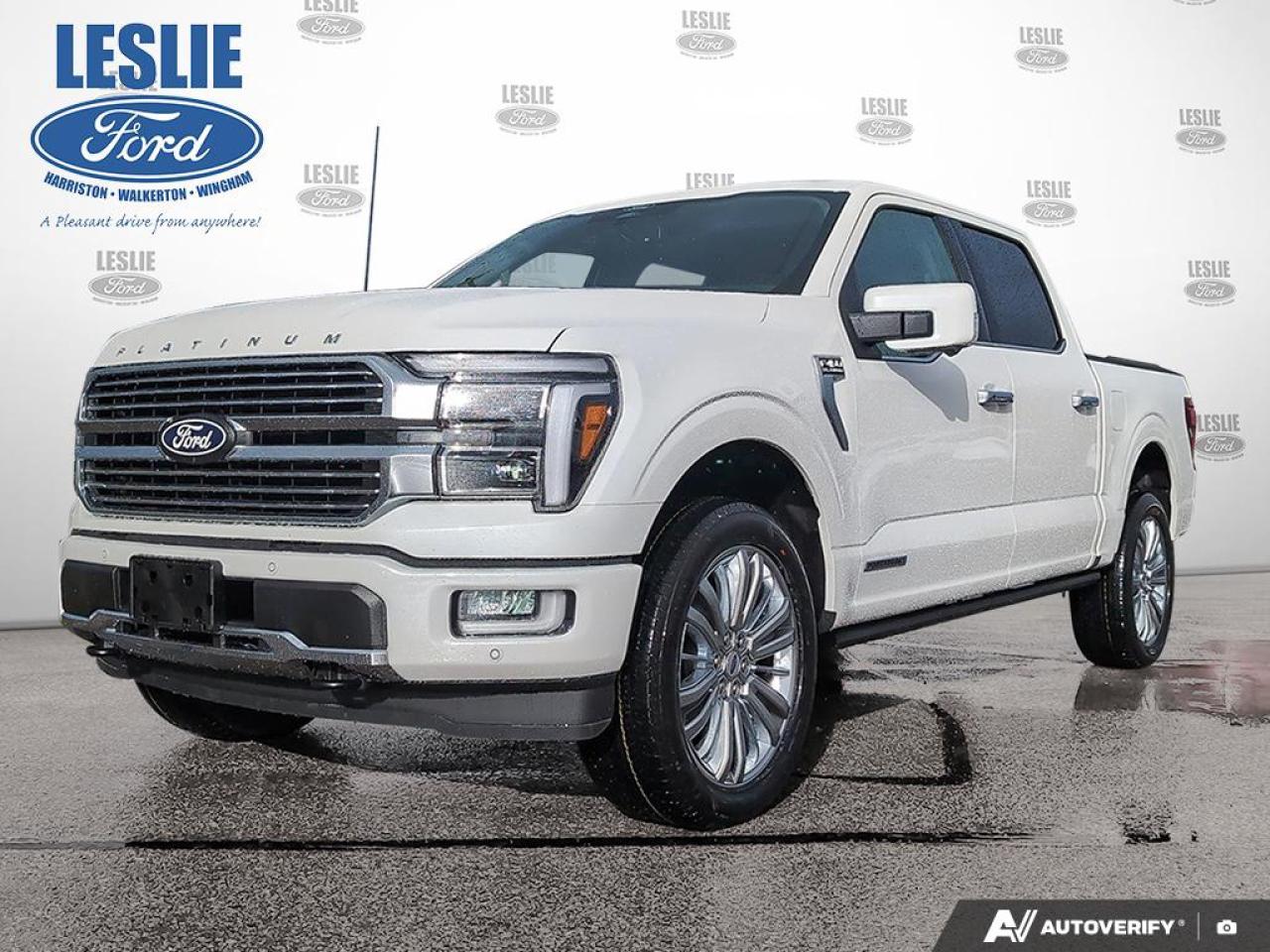 New 2025 Ford F-150 4x4 Platinum-145 for sale in Harriston, Walkerton & Wingham, ON