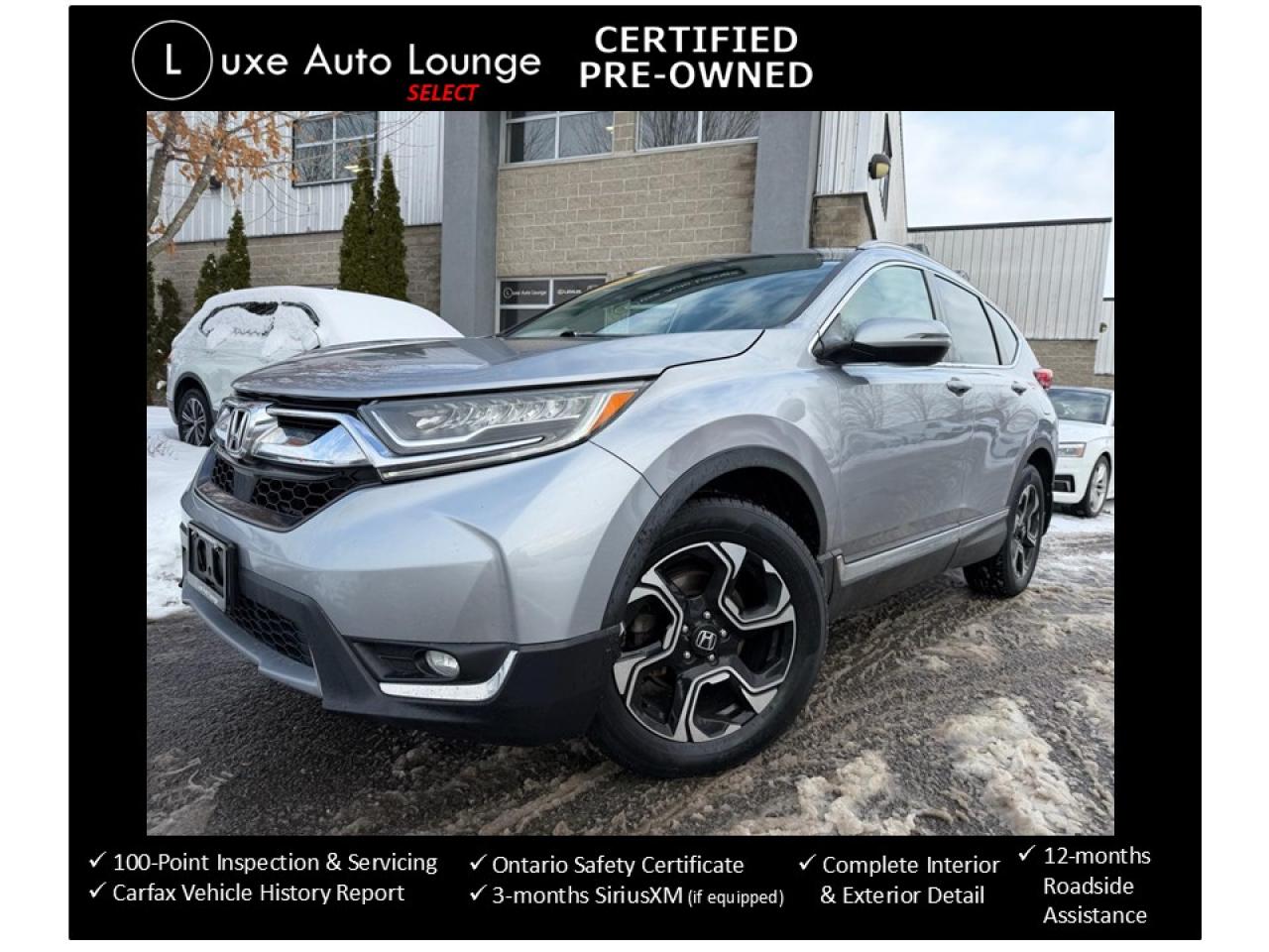 2018 Honda CR-V Touring AWD | LEATHER | CARPLAY | NAV