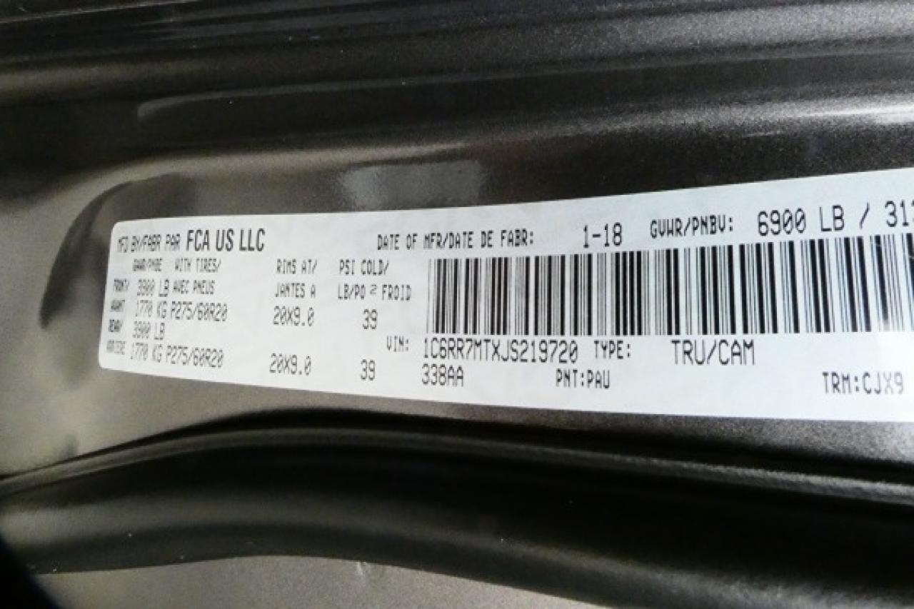 2018 Dodge Ram 1500 Sport 5.7L HEMI w/H&C L, S/R, NAV, BUC - Photo #22