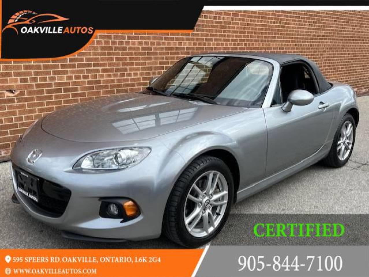 Used 2013 Mazda Miata MX-5 2DR CONV MAN GX for sale in Oakville, ON