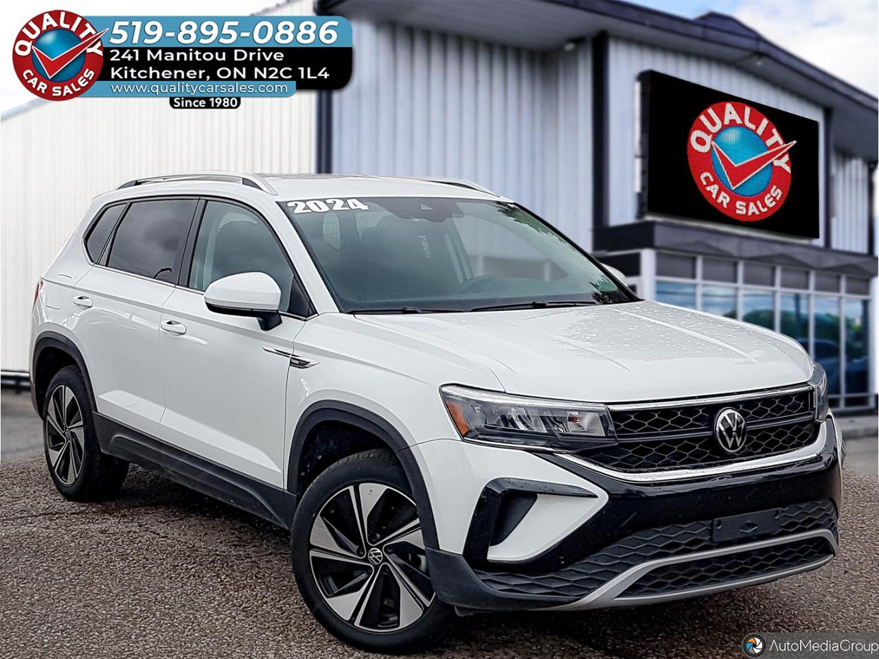 Used 2024 Volkswagen Taos Comfortline 4MOTION AWD *HEATED SEATS* for sale in Kitchener, ON