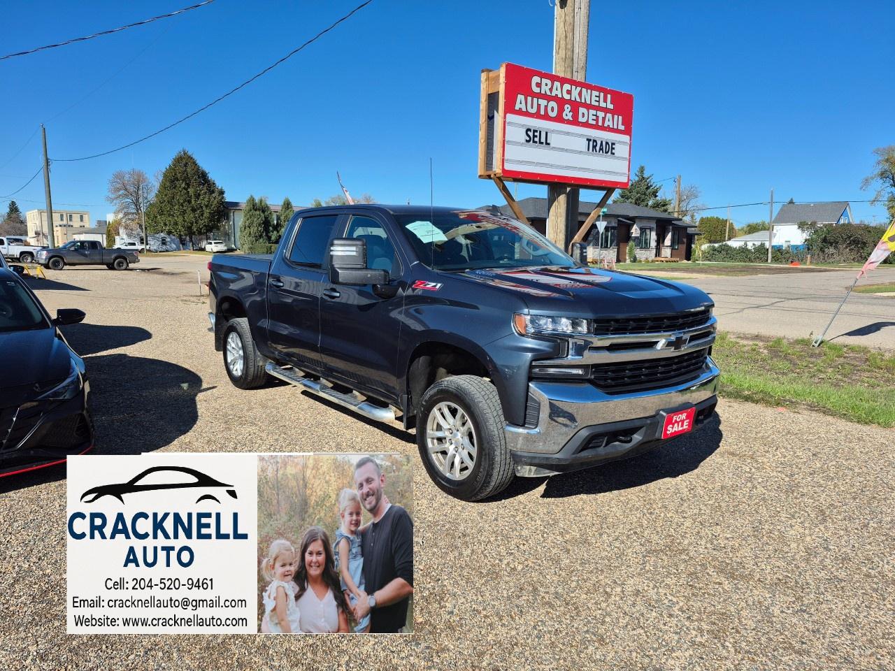 Used 2021 Chevrolet Silverado 1500 Crew Cab Standard Box 4-Wheel Drive LT for sale in Carberry, MB