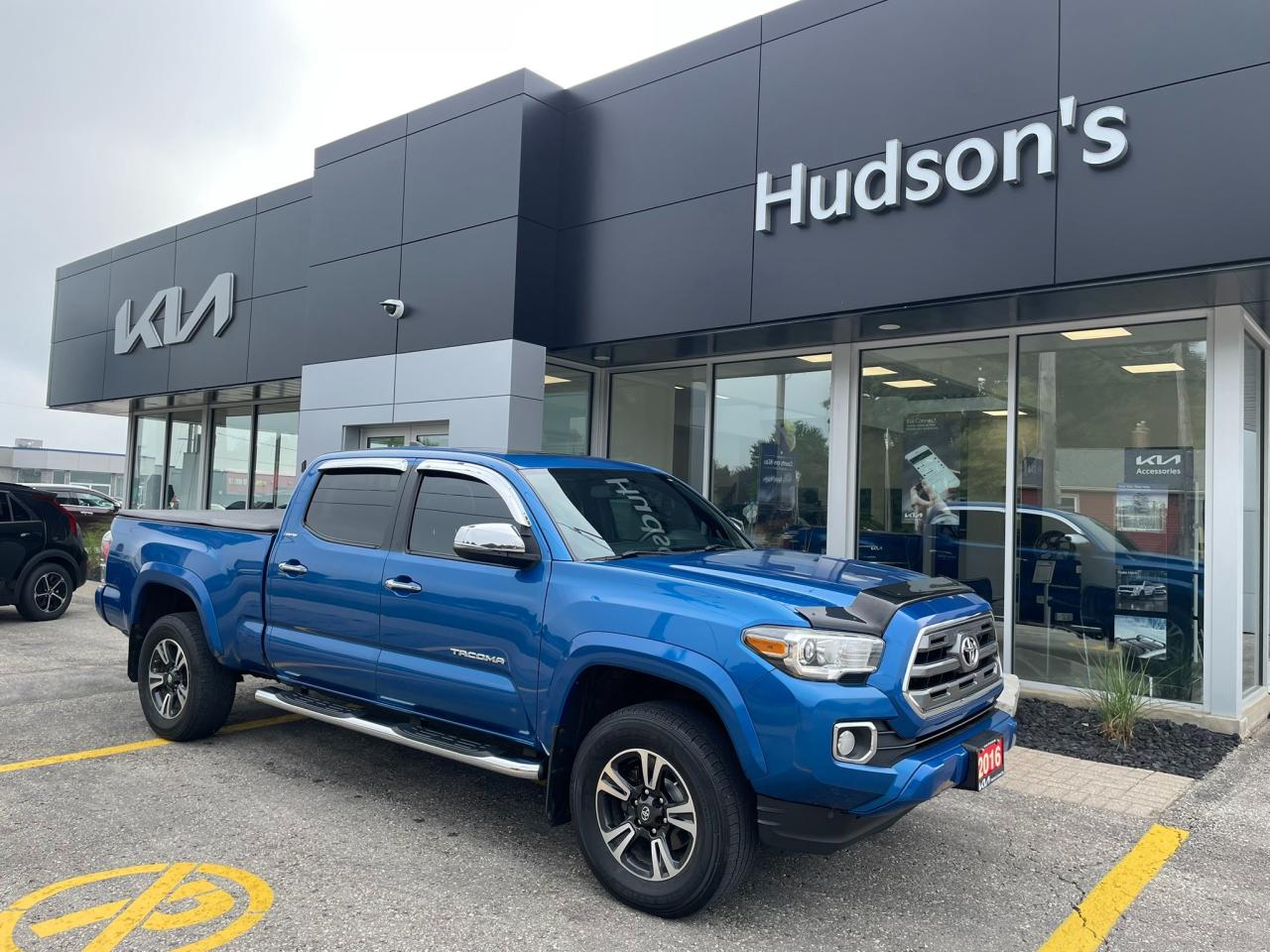 Used 2016 Toyota Tacoma Limited HAL Certified | One Owner! | LIMITED | Double Cab | Leather | Navigation | Sunroof | 17