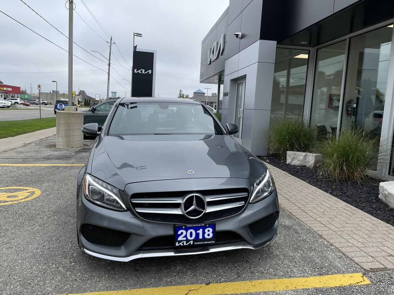 2018 Mercedes-Benz C-Class HAL Certified | 4Matic | Leather | Navigation | Sunroof | 18" Wheels Photo