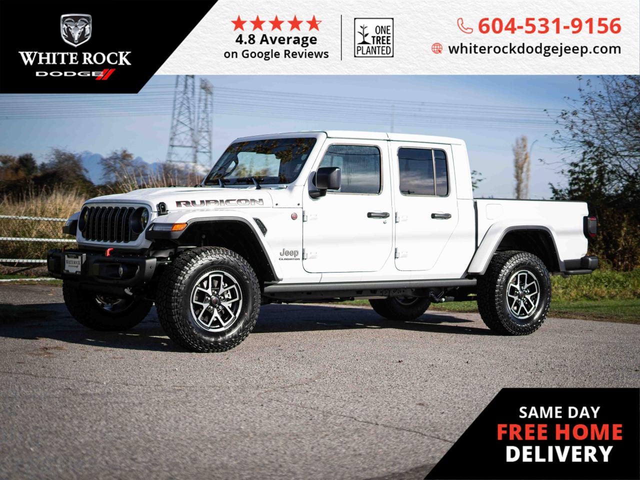 New 2025 Jeep Gladiator Rubicon for sale in Surrey, BC