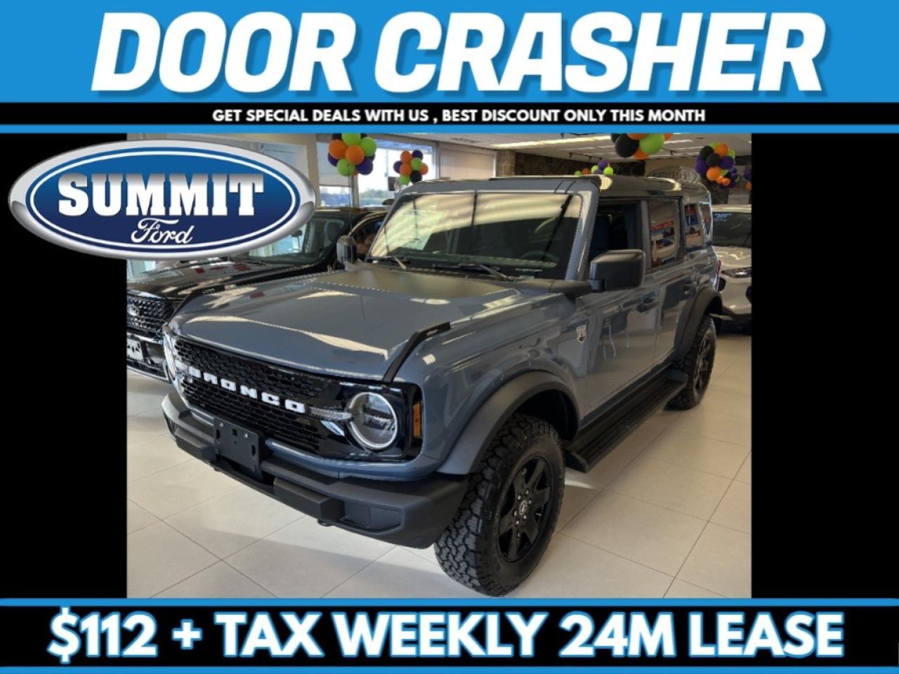 New 2025 Ford Bronco Big Bend | Black Appearance Pkg | Side Steps | Floor Liners | for sale in Etobicoke, ON