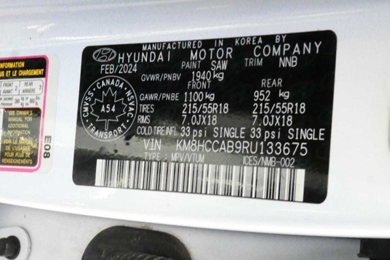 2024 Hyundai KONA Preferred w/Htd Leather, S/R, BUC - Photo #21