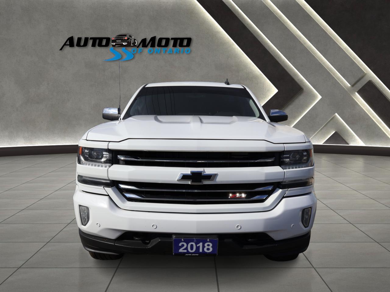 2018 Chevrolet Silverado 1500 V8 LTZ CREW 4WD CERTIFIED CAMERA NAV BLUETOOTH LEATHER HEATED SEATS SUNROOF CRUISE ALLOYS - Photo #3