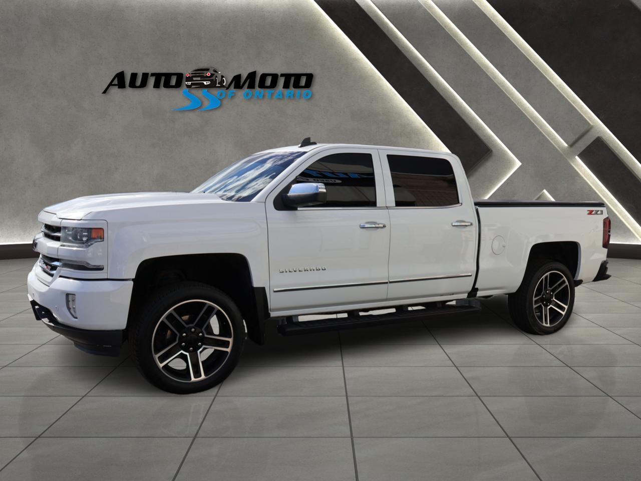 2018 Chevrolet Silverado 1500 V8 LTZ CREW 4WD CERTIFIED CAMERA NAV BLUETOOTH LEATHER HEATED SEATS SUNROOF CRUISE ALLOYS - Photo #4