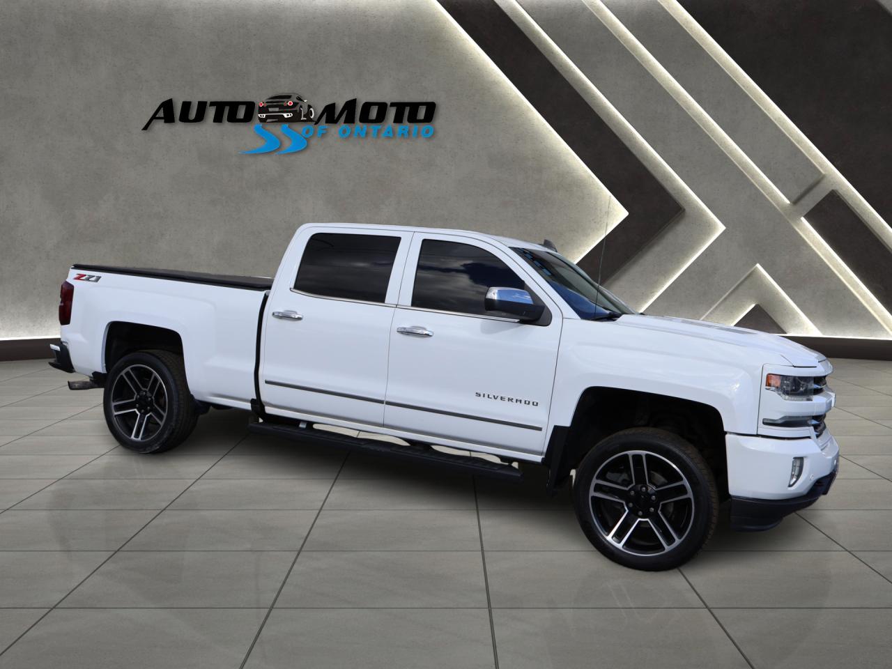 2018 Chevrolet Silverado 1500 V8 LTZ CREW 4WD CERTIFIED CAMERA NAV BLUETOOTH LEATHER HEATED SEATS SUNROOF CRUISE ALLOYS - Photo #2