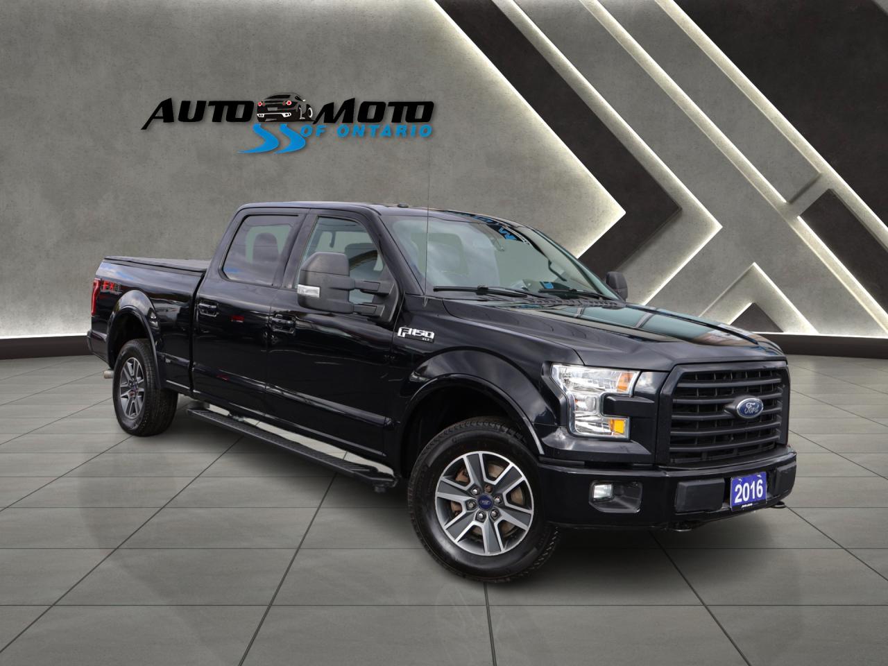 Used 2016 Ford F-150 V8 FX4 CREW 4WD CERTIFIED *ACCIDENT FREE*FORD MAINTAIN* CAMERA NAV BLUETOOTH HEATED SEATS CRUISE ALLOYS for sale in Burlington, ON
