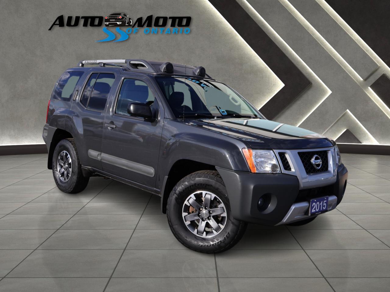 2015 Nissan Xterra V6 PRO-4X 4WD CERTIFIED *ACCIDENT FREE*1 OWNER* CAMERA NAV BLUETOOTH LEATHER HEATED SEATS CRUISE ALLOYS - Photo #1
