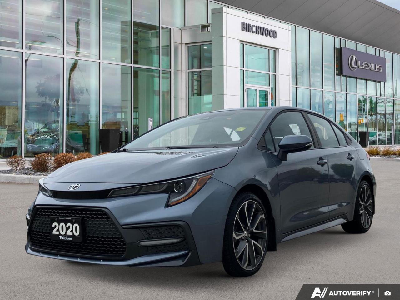 Used 2020 Toyota Corolla SE LOCAL & LOW KMS for sale in Winnipeg, MB