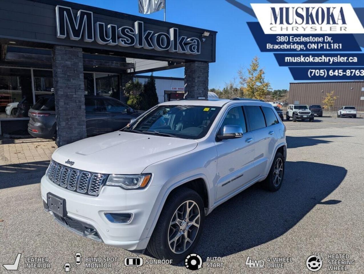 Used 2019 Jeep Grand Cherokee Overland for sale in Bracebridge, ON