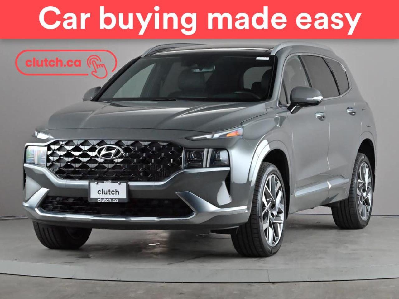 Used 2022 Hyundai Santa Fe Ultimate Calligraphy AWD w/ Apple CarPlay, Heated Front Seats, Rearview Cam for sale in Toronto, ON