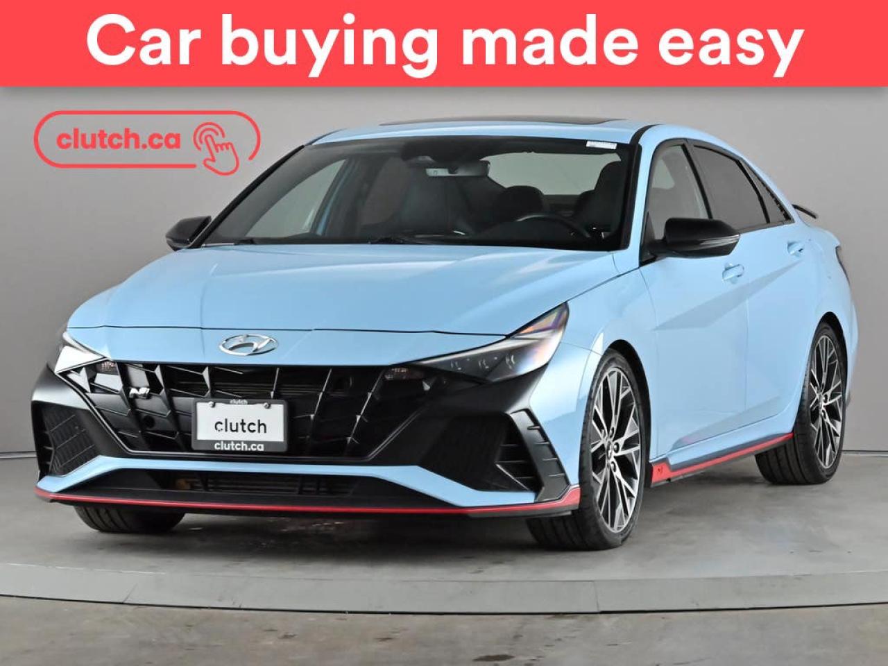 Used 2023 Hyundai Elantra N DCT w/ Apple CarPlay, Heated Front Seats, Rearview Cam for sale in Toronto, ON