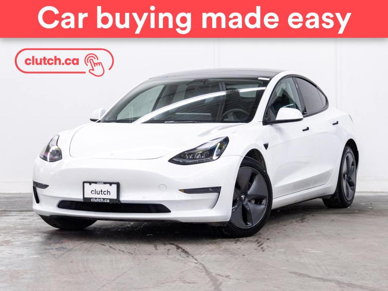Used 2022 Tesla Model 3 Standard Range Plus w/ Heated Front Seats, Bluetooth, Rearview Cam for sale in Toronto, ON