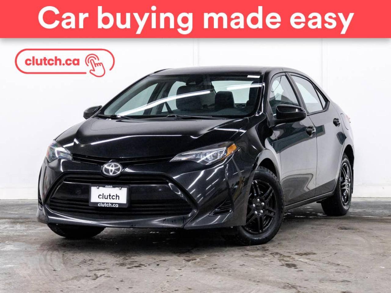 Used 2018 Toyota Corolla CE w/ Bluetooth, Rearview Cam, Aux for sale in Toronto, ON