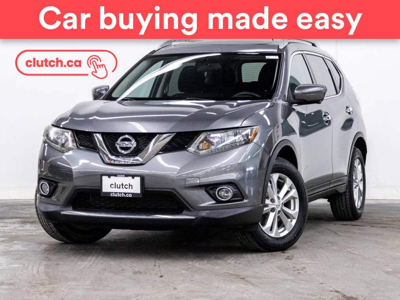 Used 2016 Nissan Rogue SV AWD w/ Moonroof, Technology & Family Pkg w/ Panoramic Moonroof, Nav, 360 Cam for sale in Toronto, ON