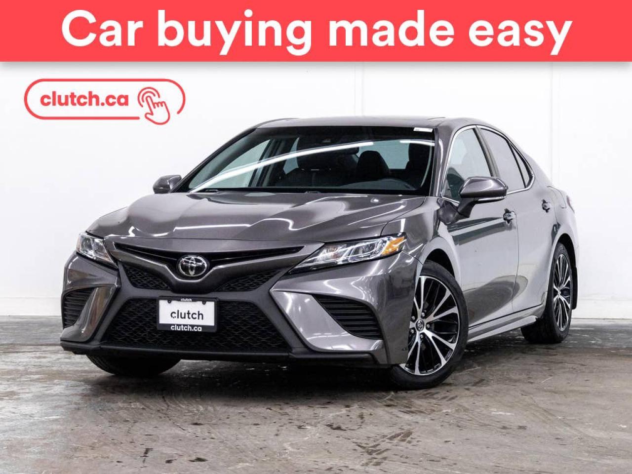 Used 2018 Toyota Camry SE w/ Upgrade Pkg w/ Power Moonroof, Heated Front Seats, Wireless Charging for sale in Toronto, ON