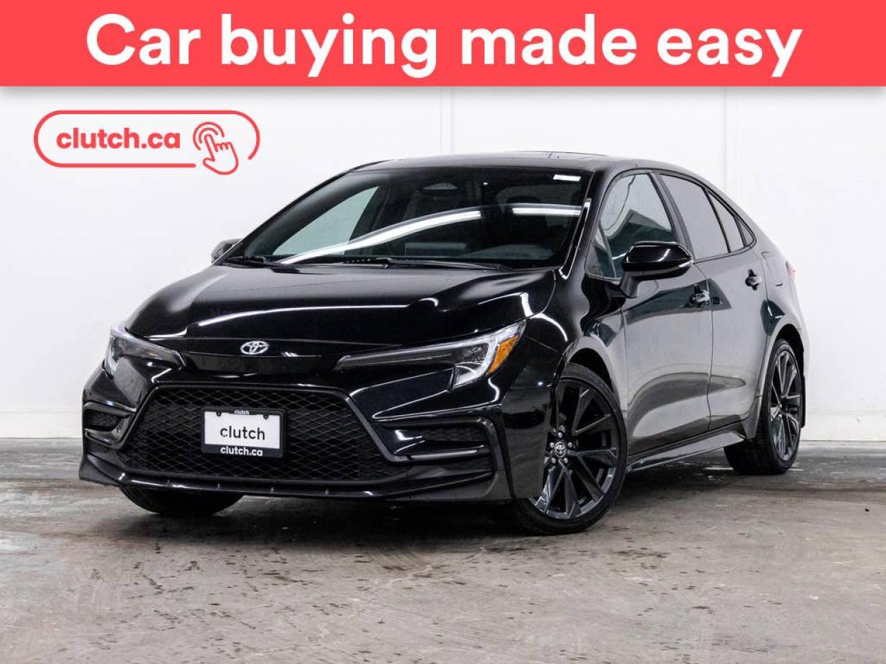 Used 2024 Toyota Corolla SE w/ SE Upgrade Pkg w/Apple CarPlay, Heated Front Seats, Backup Cam for sale in Toronto, ON