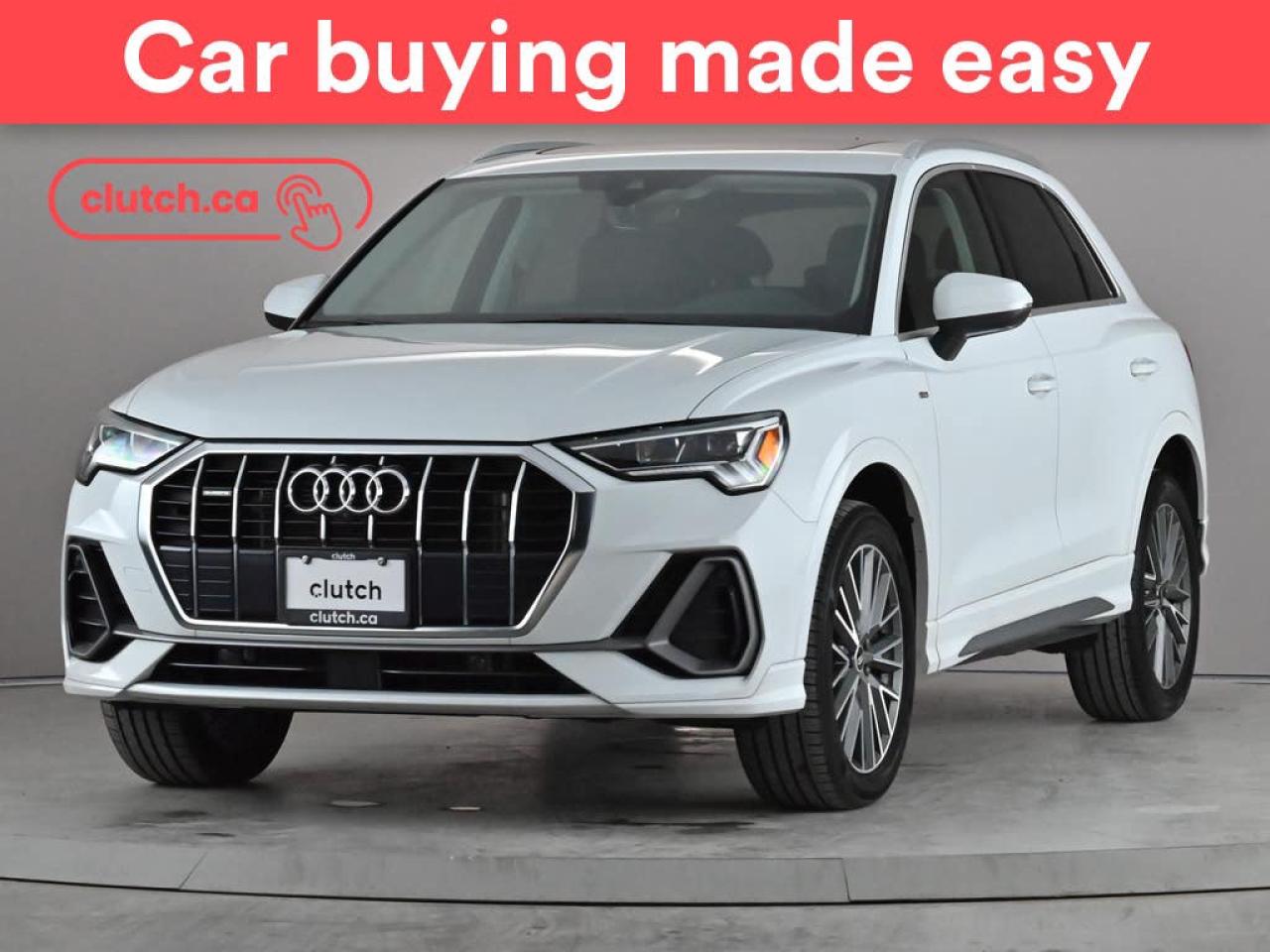 Used 2022 Audi Q3 45 Technik AWD w/ Apple CarPlay, Heated Front Seats, Rearview Cam for sale in Toronto, ON