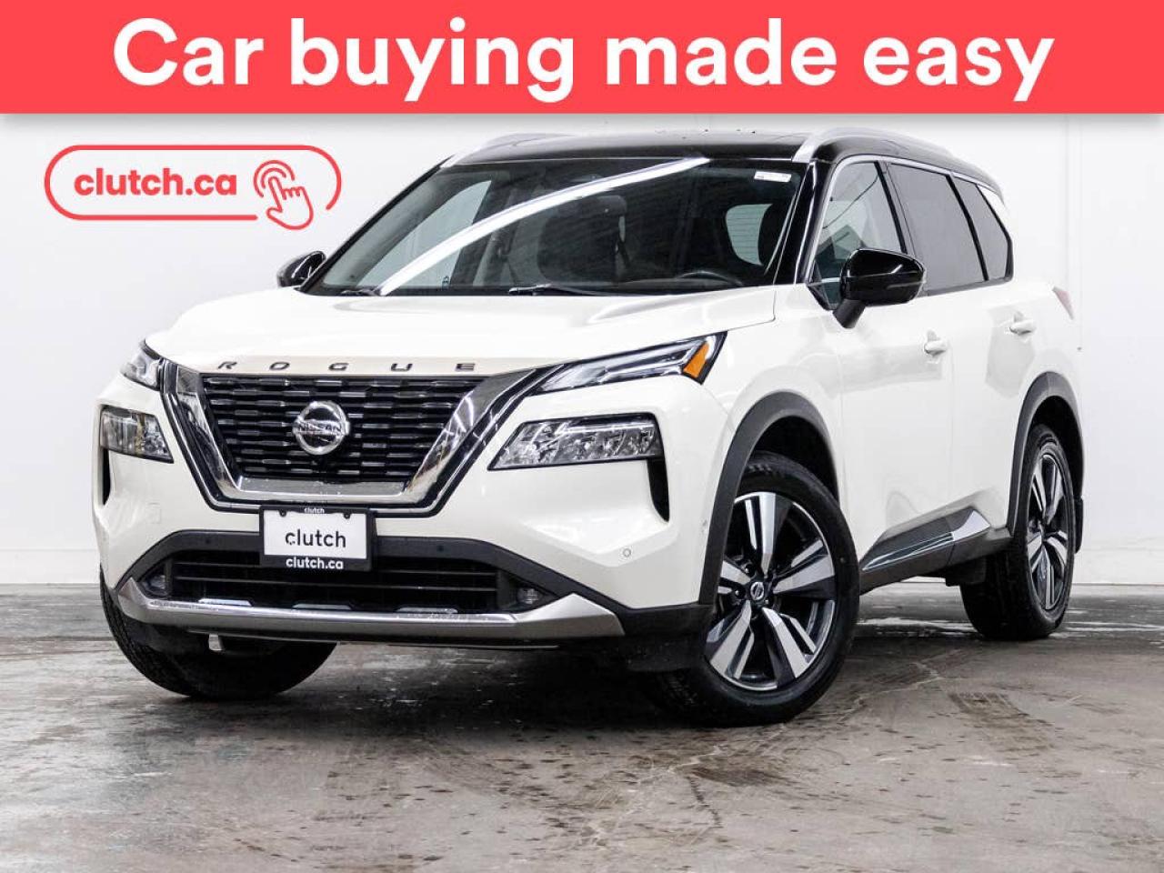 Used 2021 Nissan Rogue Platinum AWD w/Apple CarPlay, Heated Front Seats, Backup Cam for sale in Toronto, ON