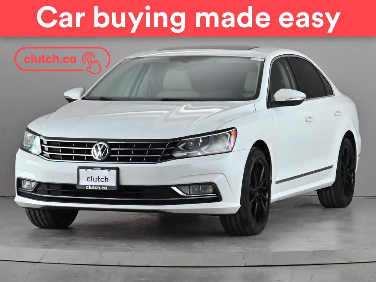 Used 2016 Volkswagen Passat Highline w/ Apple CarPlay, Heated Front Seats, Rearview Cam for sale in Toronto, ON