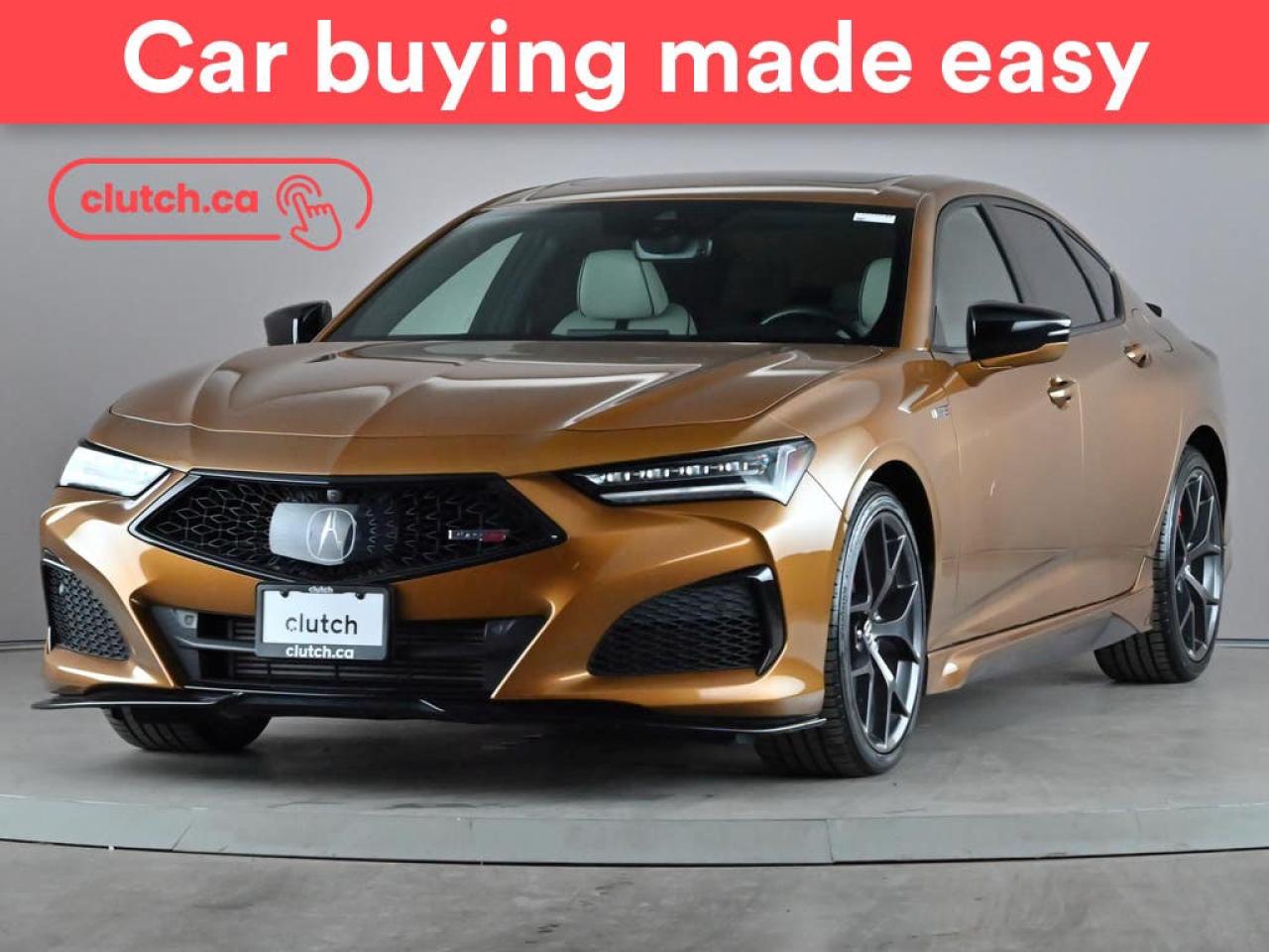 Used 2022 Acura TLX Type S SH-AWD w/ Apple CarPlay, Heated Front Seats, Rearview Cam for sale in Toronto, ON