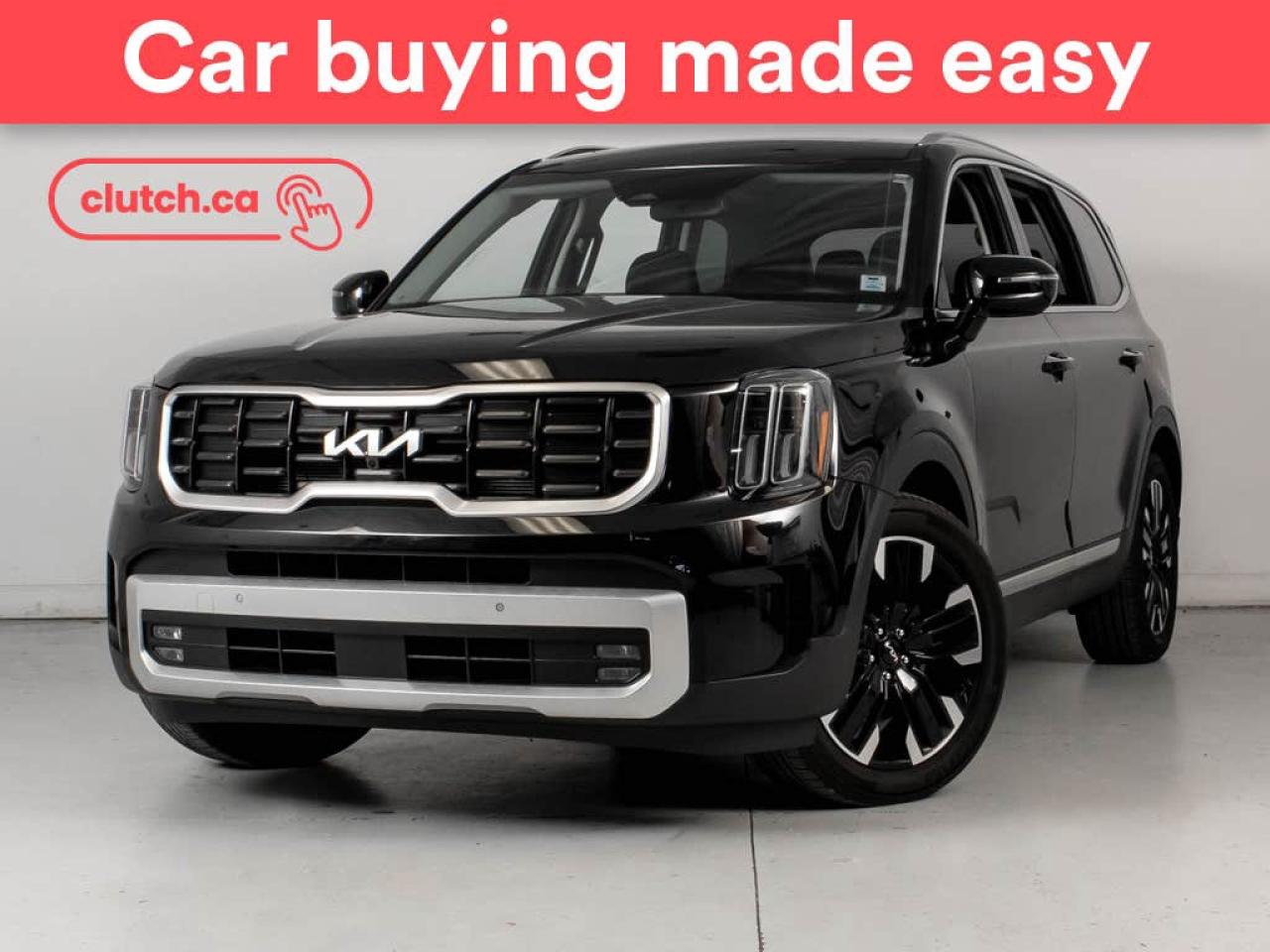 Used 2024 Kia Telluride SX AWD w/AppleCarPlay, Android Auto, Rearview Camera,Bluetooth for sale in Bedford, NS